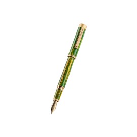 Penna stilografica Montegrappa Zero Fifa Brasil - Pennino F Oro 14K