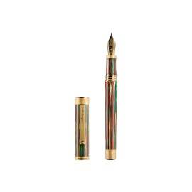 Penna stilografica Montegrappa Zero Fifa Italy - Pennino F Oro 14K