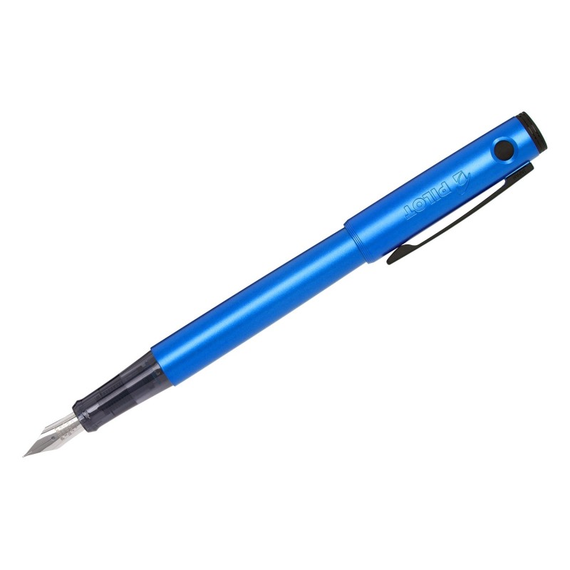 Pilot Explorer Fountain Pen Metallic Blue Medium Nib