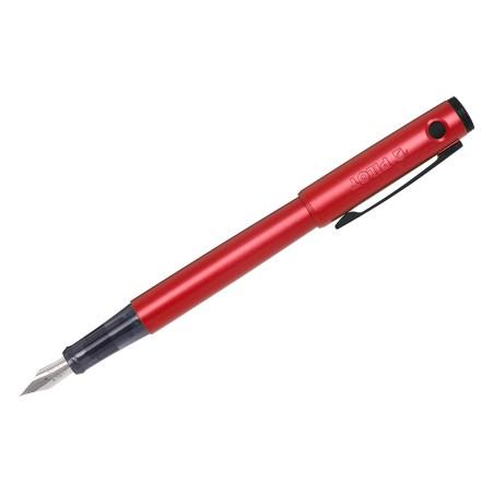 Pilot Explorer Fountain Pen Metallic Red Medium Nib