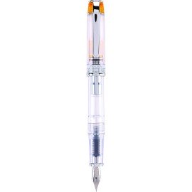 Penna Stilografica Pilot Prera Clear Arancione - Pennino F 030416