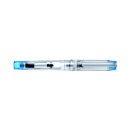 Pilot Prera Clear Light Blue Fountain Pen - Fine nib