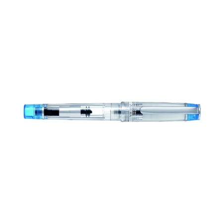 Penna Stilografica Pilot Prera Clear Azzurro - Pennino F 030415