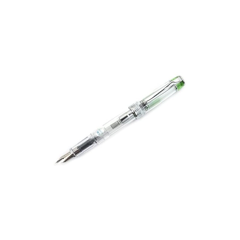 Pilot Prera Clear Green Fountain Pen - Fine nib