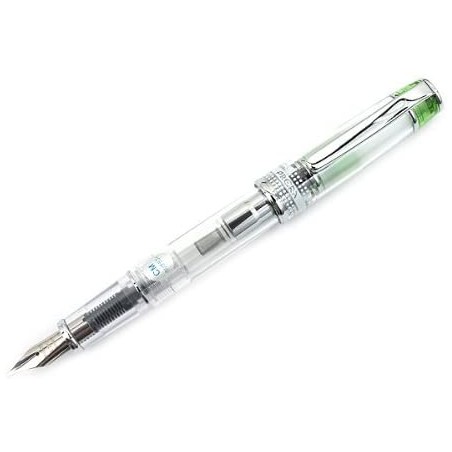 Pilot Prera Clear Green Fountain Pen - Fine nib