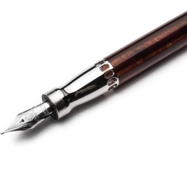 Pineider Arco Oak Fountain pen - Fine nib PP1801412GRF