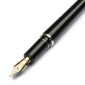 Penna stilografica Pineider Avatar De Luxe Gold Graphene Black EF