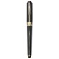 Pineider Avatar De Luxe Gold Fountain Pen Graphene Black - Extra fine nib