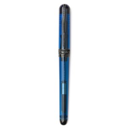 Penna stilografica Pineider Avatar UR Demo Black Sky Blue - Pennino F