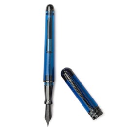 Pineider Avatar UR Demo Black Sky Blue Fountain pen - Fine nib