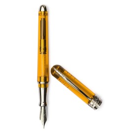 Pineider Avatar UR Demo Metal Amber Fountain pen - Extra fine nib SFAE0PP3401439