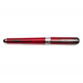 Penna Stilografica Pineider Avatar UR Demo Metal Wine Red- Pennino F-  SFAF0PP3401378