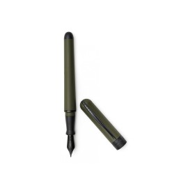 Penna stilografica Pineider Avatar UR Matt Black Military Green FP F