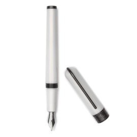 Pineider Metropolis White Fountain pen - Fine nib
