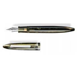 Penna stilografica Tibaldi Bononia Martini Olive F