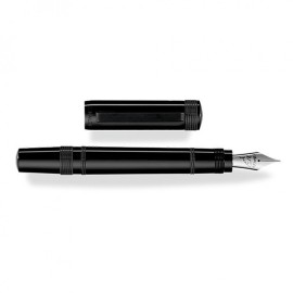 Penna stilografica Tibaldi Perfecta black F