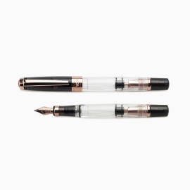 Penna stilografica Twsbi Diamond 580 Smoke Rose Gold II pennino F M7447600