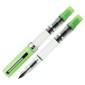 Penna stilografica Twsbi Eco Glow Green pennino EF M2532290