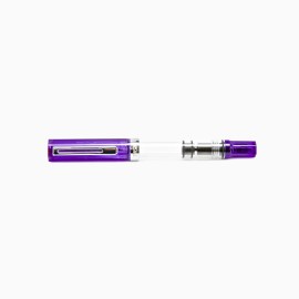 Penna stilografica Twsbi Eco Purple trasparente pennino M M2531120