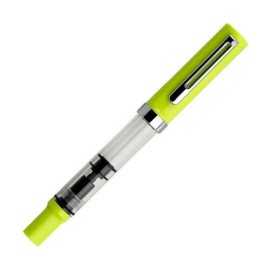 Penna stilografica Stylo Lamy LAMY Aion oliversilver pennino EF 1331944 077