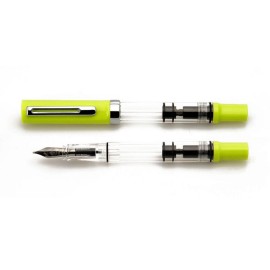 Penna stilografica Twsbi Eco-T Yellow-Green pennino F M7446310