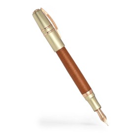 Visconti Homo Sapiens  Fountain pen Dual Touch Cognac - Extrafine nib