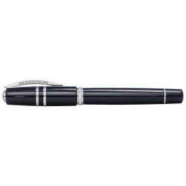 Visconti Homo Sapiens Elegance Black Over Fountain Pen  23KT FPEF