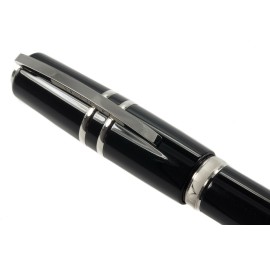 Visconti Homo Sapiens Elegance Black Over Fountain Pen  23KT FPEF