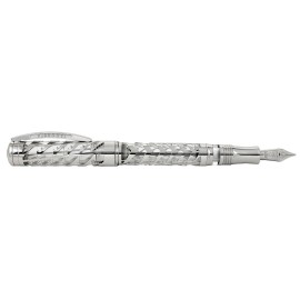 Visconti Watermark 演示 Silvermoon FPF 18Kt 钢笔