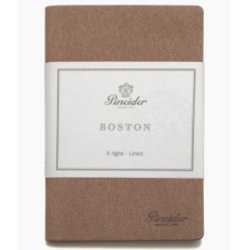 Pineider Taccuino Boston a righe Sand 9x14 cm CNS1S099103371