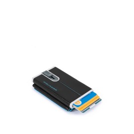 Compact wallet Piquadro per banconote e carte di credito PP4891B2R/BLU