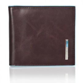 Piquadro Men's Wallet with money clip Blue Square PU1666B2/MO