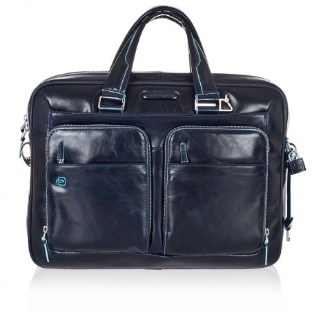 Borsa Piquadro in pelle CA2849B2/BLU