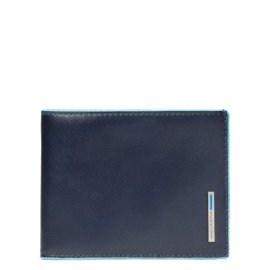 Piquadro Portafoglio con portamonete Blue Square PU257B2R/BLU