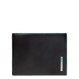 Piquadro Portafoglio con portamonete Blue Square Nero PU257B2R/N