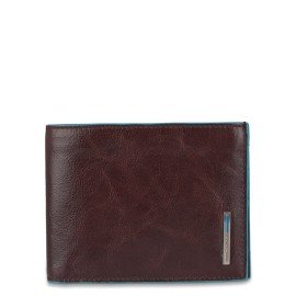 Piquadro Leather Wallet for man Blue Square PU1241B2R/MO