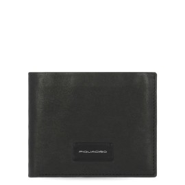 Piquadro Men’s Wallet with removable document holder Harper Black PU3891APR/N