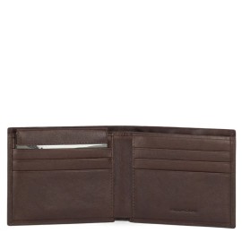 Piquadro Men’s Wallet with removable document holder Harper Dark Brown PU3891APR/TM