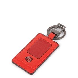 Piquadro Akron 红色皮革钥匙圈 PC5119AO/R