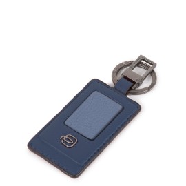 Piquadro PC5119AO/蓝色皮革钥匙圈