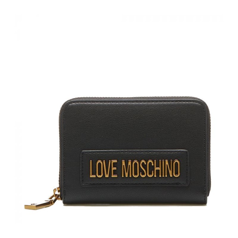 Love Moschino Zip around small Wallet JC5624PP1BLK0000