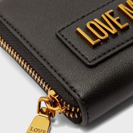 Love Moschino Zip around small Wallet JC5624PP1BLK0000