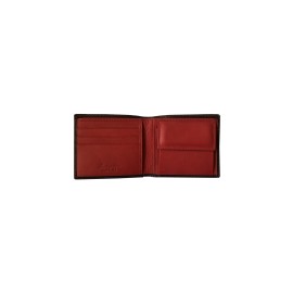 Montegrappa Leather Wallet Black/Red