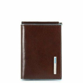 Piquadro Men’s Wallet with money clip Blue Square PU3890B2/MO