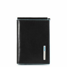 Piquadro Men’s Wallet with money clip Blue Square PU3890B2/N
