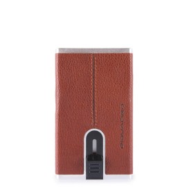Piquadro Compact Wallet Black Square PP4891B3R/CU