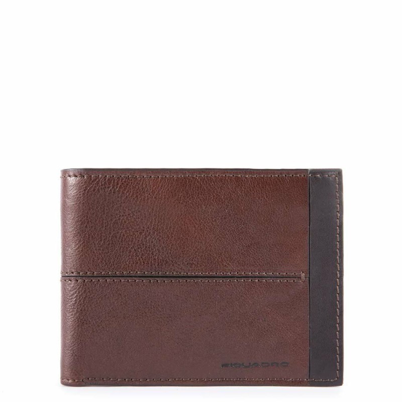 Piquadro Men Wallet Pyramid Brown PU257W93R/M