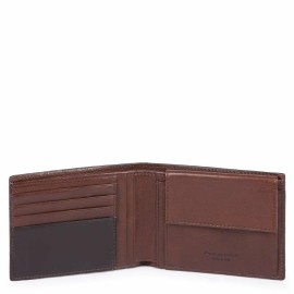 Piquadro Men Wallet Pyramid Brown PU257W93R/M