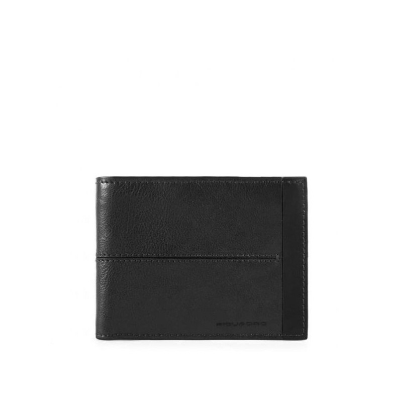 Piquadro Men Wallet Pyramid Black PU257W93R/N