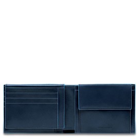 Piquadro Men’s Wallet Blue Square PU1392B2R/BLUE